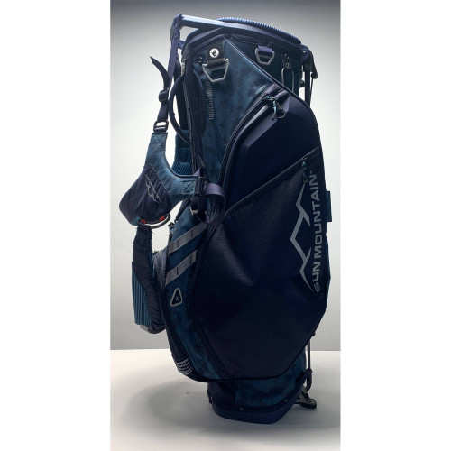 Sun Mountain Four S Stand Bag Blue 14-Way Divide Dual Strap Golf Bag, 1 of 12