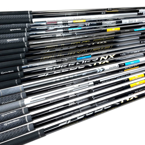 TaylorMade Fitting Iron Shaft Lot of 21 Graphite & Steel Demo Shafts, 1 of 12