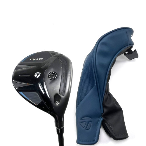 TaylorMade Qi4D 7 Fairway Wood 21* Mitsubishi Chemical Reax 65g Stiff RH HC, 1 of 12
