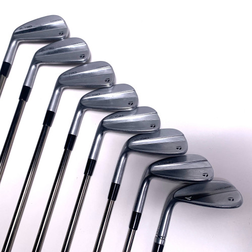 LEFTY TaylorMade P790 2023 Iron Set 5-PW+AW+LW Recoil ESX 460 F2 Junior LH, 1 of 12