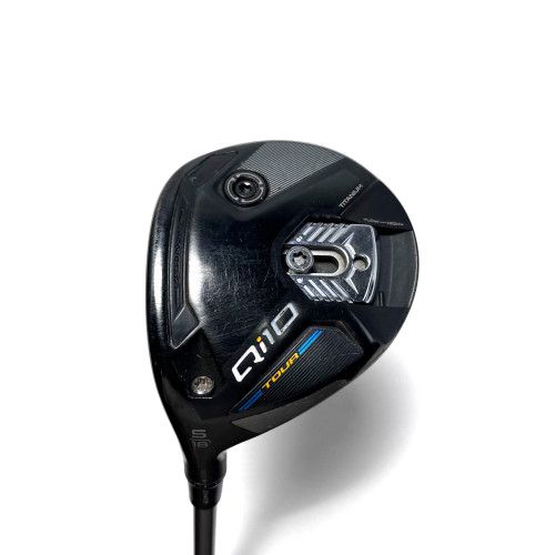 LEFTY TaylorMade Qi10 Tour 5 Fairway Wood 18* Fujikura Speeder NX 50g Regular LH, 1 of 12