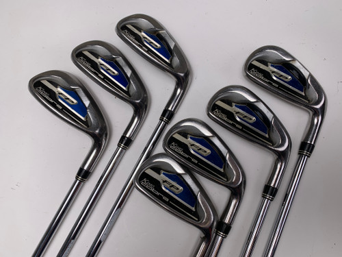 Cobra FP Iron Set 4-PW+AW NS Pro 1030h Regular Steel No 8 iron RH Midsize Grips (M9EANEEWNSUQ)