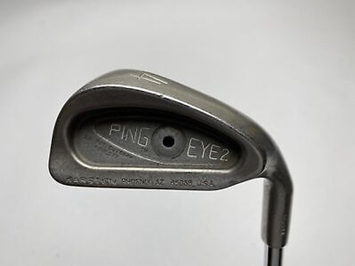 Ping Eye 2 Single 4 Iron Black Dot Karsten ZZ-Lite Regular Steel Mens RH (T7SD44PKM49O)