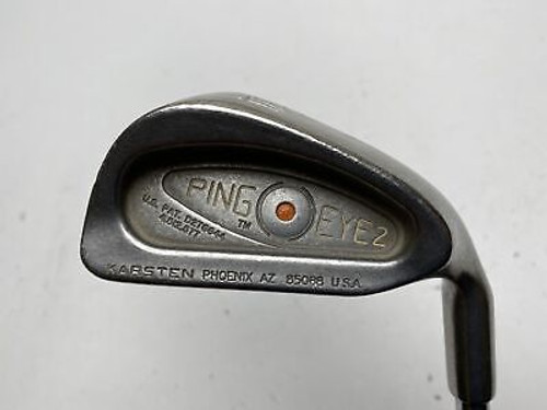 Ping Eye 2 Single 4 Iron Orange Dot 2* Flat Karsten ZZ-Lite Regular Steel Men RH (5UFTIMCC8YWL)