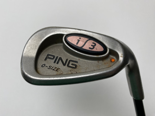 Ping i3 Oversize SW Orange Dot 2* Flat Aldila 350 Series Ladies Graphite RH (QSDP99NHO85I)