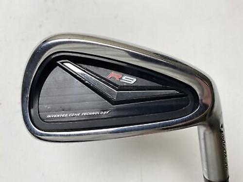 TaylorMade R9 Single 6 Iron Fujikura Motore 65g Regular Graphite RH Midsize Grip (KG1R8RK5C9G9)