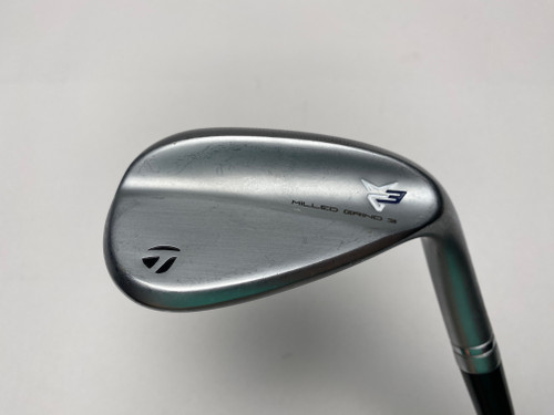 TaylorMade Milled Grind 3 Raw Chrome 56* 12 TT DG S200 Tour Issue Wedge RH (YD4R4ZT95LUE)