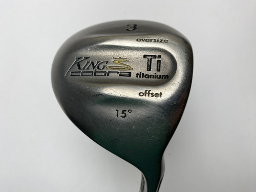 Cobra King Cobra Titanium 3 Fairway Wood 15* AutoClave Regular Graphite Mens RH (2QDPLYVN3PEH)