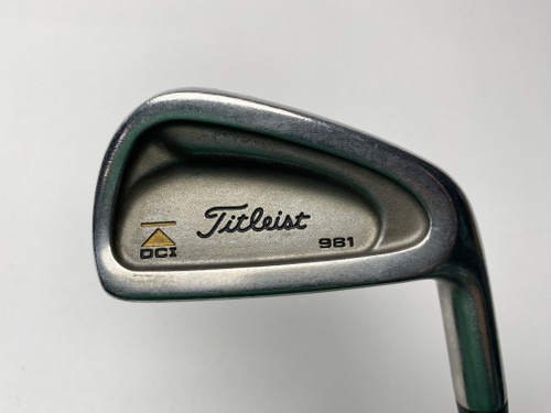 Titleist DCI 981 Single 3 Iron Tri-Spec Regular Steel Mens RH (VJJ9G2AAKB67)