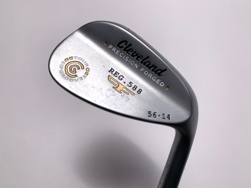 Cleveland 2012 588 Satin 56* 14 Bounce True Temper Tour Concept Wedge Steel RH (QEKCBAXEIL88)