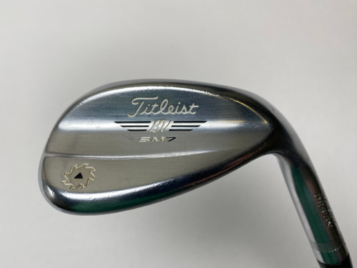 Titleist Vokey SM7 Tour Chrome 58* 12 Bounce D-Grind Wedge Steel Mens RH (5F92DRJ5IXI8)