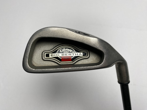 Callaway 1996 Big Bertha Single 4 Iron RCH 96 Regular Graphite Mens RH (GIR2RDAFOVYN)