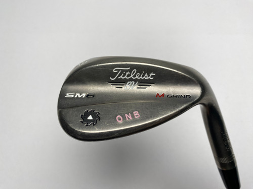 Titleist Vokey SM6 Steel Grey 58* 8 Bounce M-Grind Wedge Steel Mens RH (KMIUYKG8EJU6)