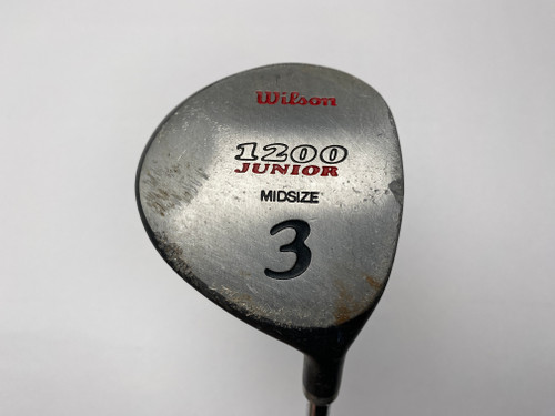 Wilson 1200 Junior Midsize 3 Fairway Wood 15* Youth Steel Junior RH (6L2V3DH2U3JI)