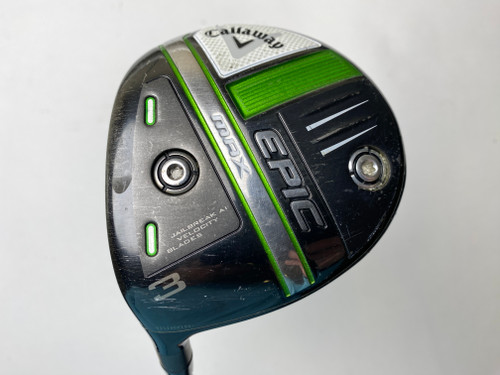 Callaway EPIC Max 3 Fairway Wood 15* HZRDUS Smoke iM10 5.5 60g Regular +1'' LH (17I6HZ7H733K)