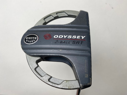 Odyssey White Steel 2-Ball SRT Putter 35" Mens RH (TGOSFXRN1IKC)