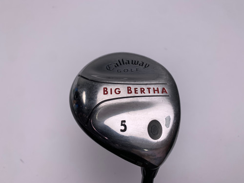 Callaway 2004 Big Bertha 5 Fairway Wood 18* RCH 75w Firm Graphite Mens RH (SRDUWN0NB2OJ)