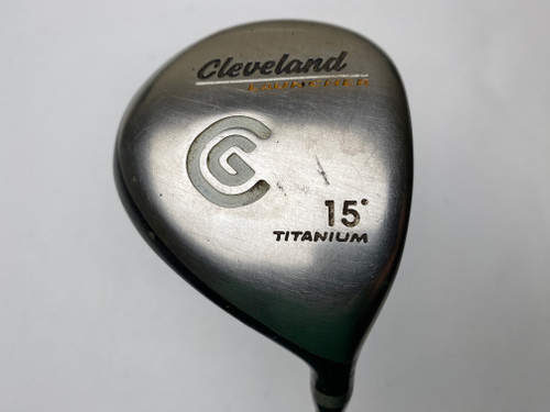 Cleveland Launcher Titanium 3 Fairway Wood 15* Launcher Gold 55g Regular RH (A49YOYB424KX)