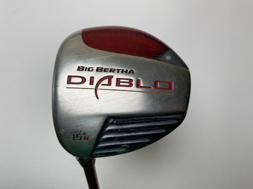 Callaway Big Bertha Diablo 3 Fairway Wood 15* 60g Regular Graphite Mens LH (GWN2X7QFFEDA)