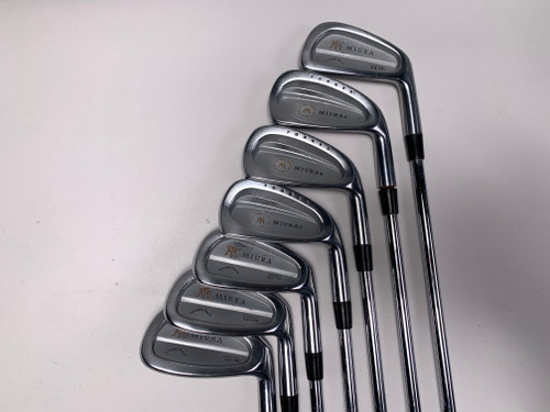 Miura Straight Neck CB-202 Iron Set 4-PW KBS Tour Regular Steel Mens RH (NBAUTLSG7GT0)