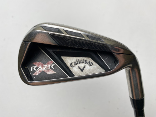 Callaway Razr X Single 6 Iron 75g Regular Graphite Mens RH (51TQ28VNP13U)