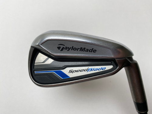 TaylorMade Speedblade Single 6 Iron VeloxT 55g Senior Graphite Mens RH (UY01707GUPHJ)