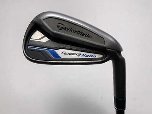 TaylorMade Speedblade Single 6 Iron VeloxT 75g Stiff Graphite Mens RH (IPFOQ80S0IMU)