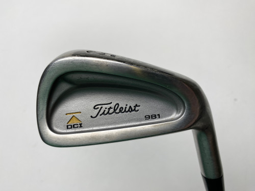 Titleist DCI 981 Single 5 Iron Tri-Spec Stiff Steel Mens RH (JHA0SB8FAZTT)