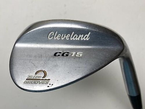 Cleveland CG15 Satin Chrome Wedge 56* 14 Bounce Traction Wedge Steel Mens RH (V6SJKEFWKNW5)