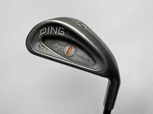 Ping Eye Single 9 Iron Orange Dot 2* Flat SK Fiber BM 24 Regular Graphite Men RH (6D79G99SJWXB)