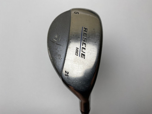 TaylorMade Rescue Mid 5 Hybrid 25* 50g Ladies Graphite Womens RH (08TYEOYRFI3X)