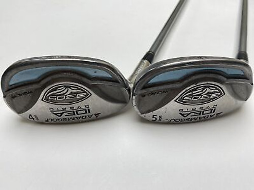 Adams Idea A3 OS 4 & 5 Hybrid Set Grafalloy Idea Womens 55g Ladies Graphite LH (Z4Q3NPIZEG0F)