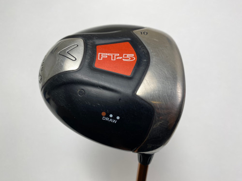 Callaway FT-5 Driver 10* Aldila NVS Orange 65g Regular Graphite Mens RH (QFFOGN7C829V)