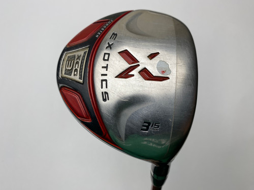 Tour Edge Exotics XCG3 3 Fairway Wood 15* Fujikura Motore Exotics Stiff Mens RH (XG7MBPAEA6QF)