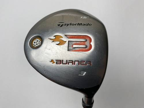 TaylorMade 2008 Burner 3 Fairway Wood 15* Graman CF310 Regular Graphite Mens RH (6HMOLKANBS22)