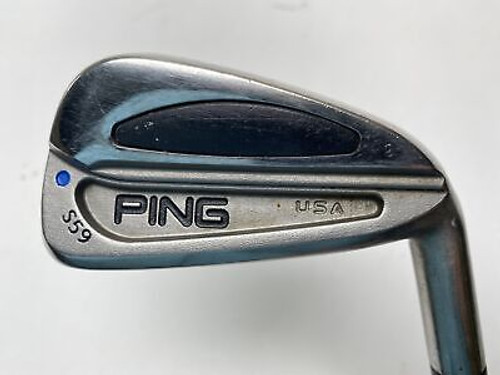 Ping S59 Single 4 Iron Blue Dot 1* Up Cushin Regular Steel Mens RH (WK6YH880YLDZ)