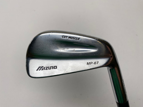 Mizuno MP 67 Single 6 Iron Project X Rifle Precision Stiff Steel RH Midsize Grip (ZNUDSPHVSBZG)