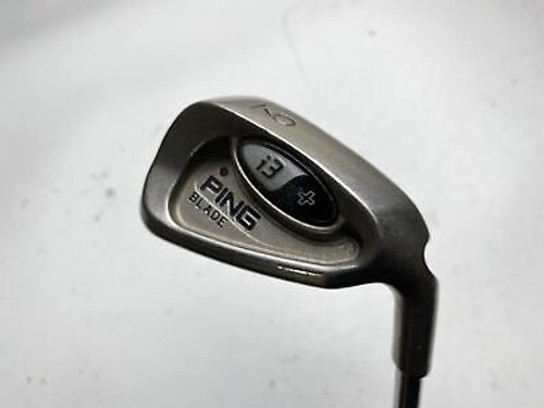 Ping i3 + Blade Single 9 Iron Brown Dot 3* Flat Regular Steel Mens RH (L1SSEYBJQNUH)