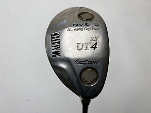 Macgregor MacTec NVG2 Utility 4 Hybrid 23* Fujikura EXS Stiff Graphite Mens RH (BD3MRNLGEJSM)