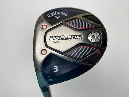 Callaway Big Bertha B21 3 Fairway Wood 15* RCH 65g Regular LH Midsize Grip (EW1VVUM25UL9)