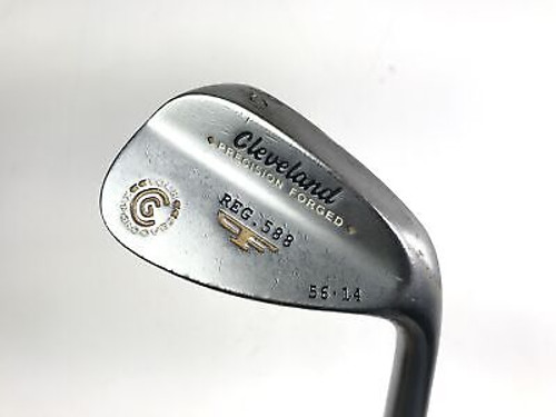 Cleveland 588 Forged 56* 14 Bounce Wedge Steel Mens RH (DFXS1TBGO56S)