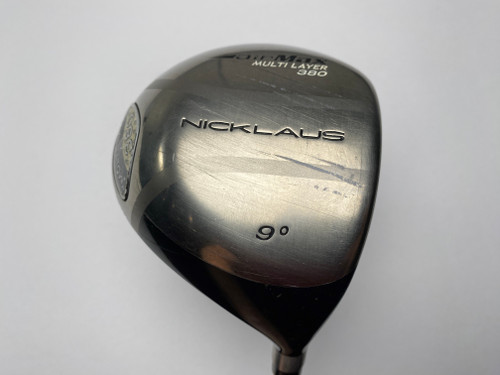 Nicklaus Airmax 380 Driver 9* Grafalloy AttackLite Senior Graphite Mens RH (6FAJRRH61OCB)