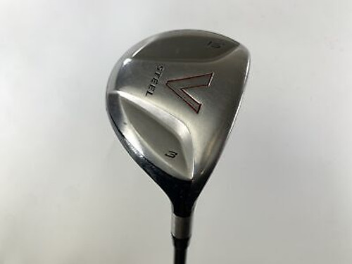 TaylorMade V Steel 3 Fairway Wood 15* MAS2 Senior Graphite Mens RH (RG7QXLSTV2CZ)