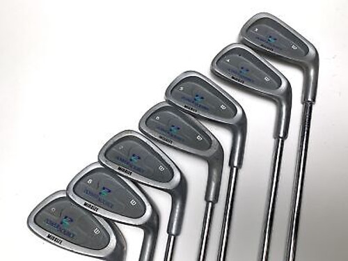 Wilson Power Source Midsize Iron Set 3-9 Ladies Steel Womens RH (RJMZWW5WQP0Y)