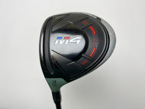 TaylorMade M4 3 Fairway Wood 15* Fujikura Atmos 6S Stiff Graphite Mens LH (K8U02RO8L5T7)