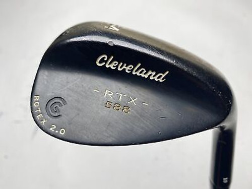 Cleveland 588 RTX 2.0 Black Satin Sand Wedge SW 54* 10 DG Steel Mens RH Midsize (Q90U6KGQ779R)