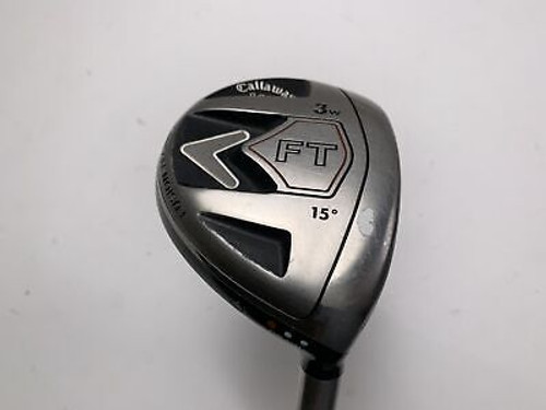 Callaway 2008 FT 3 Fairway Wood 15* Fujikura E Fit-On 160 Senior Graphite RH (RX3IHOG1NCM2)