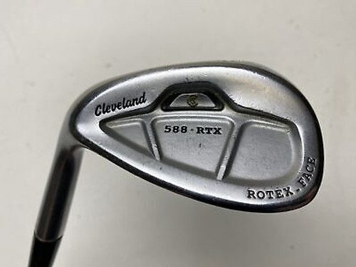 Cleveland 588 RTX CB Satin Chrome Wedge 56* 14 TT DG Wedge Steel Mens LH (RF36IVKFD248)