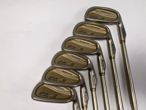 Cobra Lady Cobra II Iron Set 4-PW (No 5) Ladies Graphite Womens RH (Q3ZLSHO4V3RU)