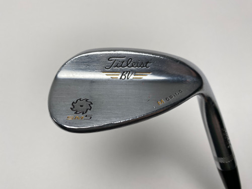 Titleist Vokey SM5 Tour Chrome 58* 8 Bounce M-Grind Wedge Steel Mens RH (4L5G7GR43TIT)